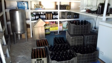 stock de garrafas